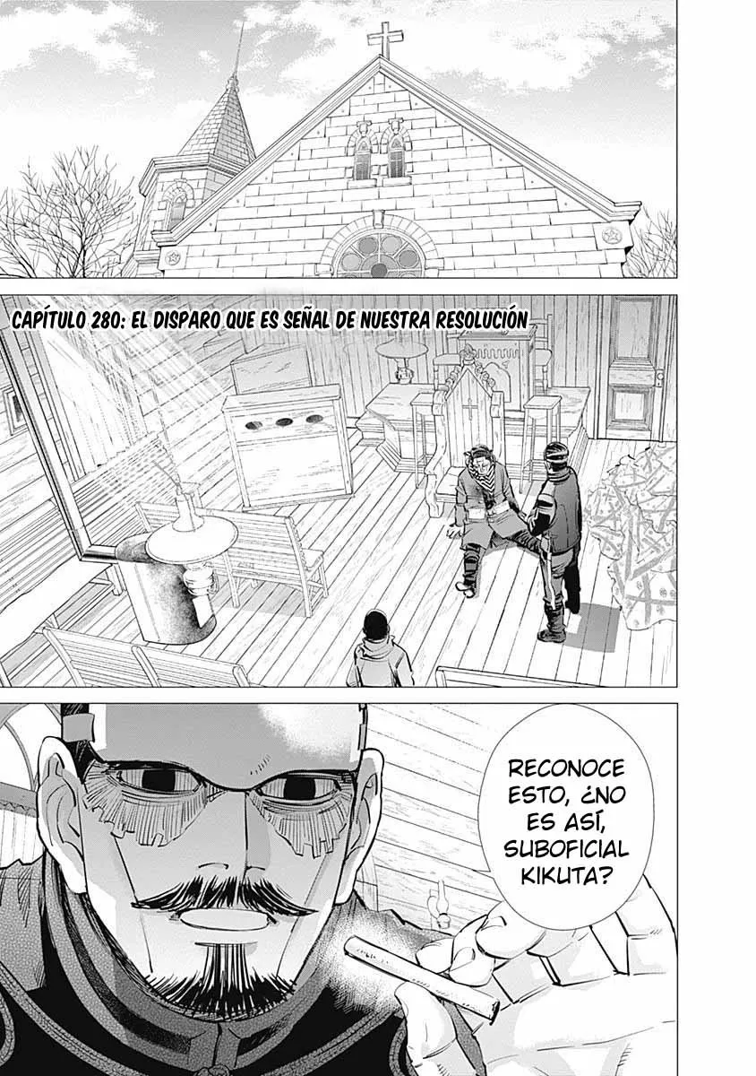 Golden Kamuy Capítulo 280 en Línea - página 1