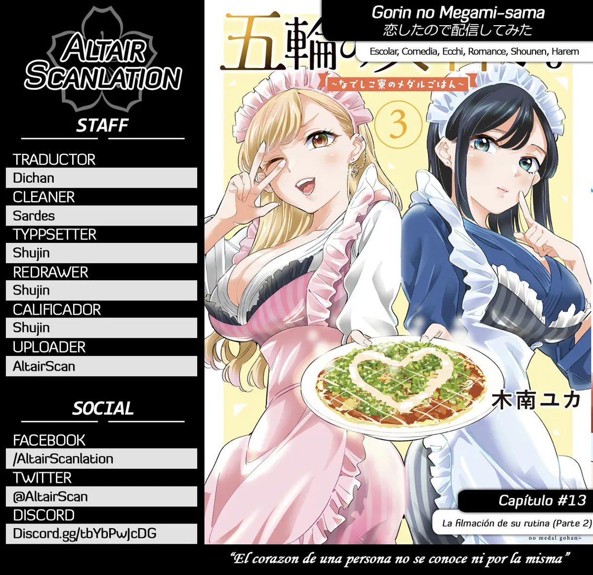 Gorin no Megami-sama Capítulo 13.1 en Línea - página 1