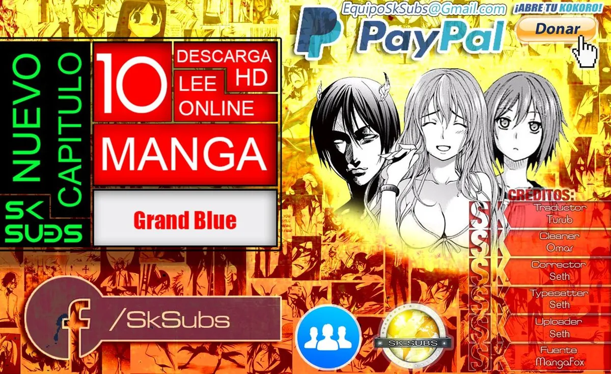 Grand Blue Capítulo 10 en Línea - página 1