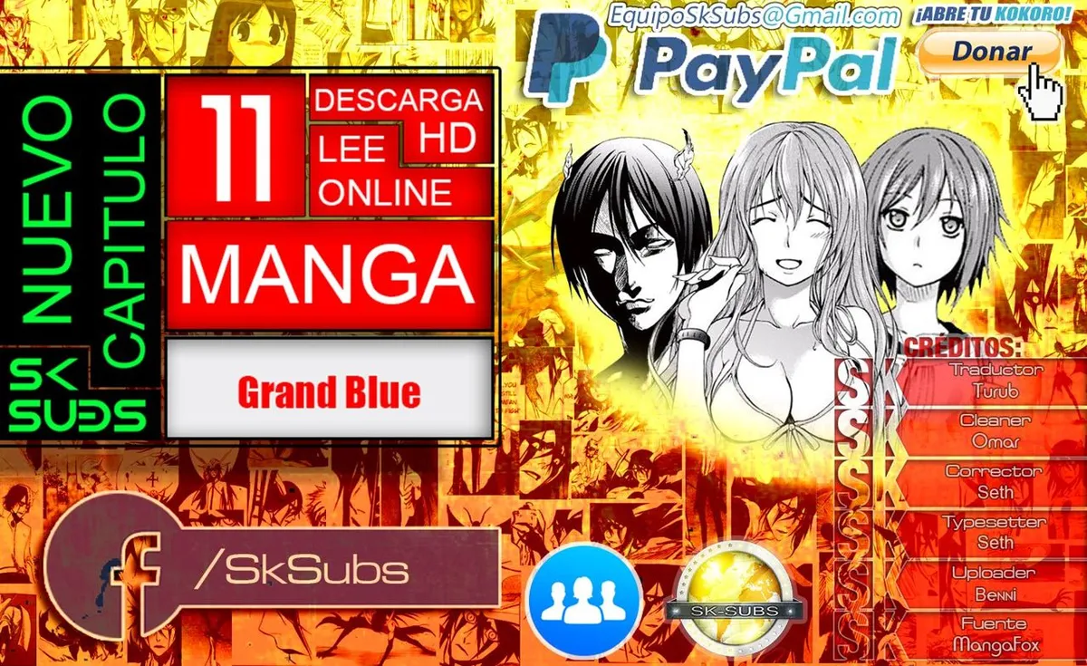 Grand Blue Capítulo 11 en Línea - página 1
