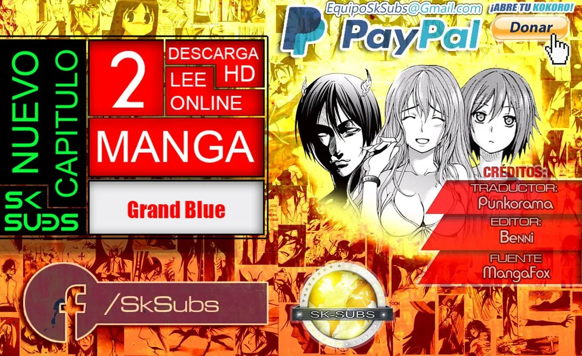 Grand Blue Capítulo 2 en Línea - página 1