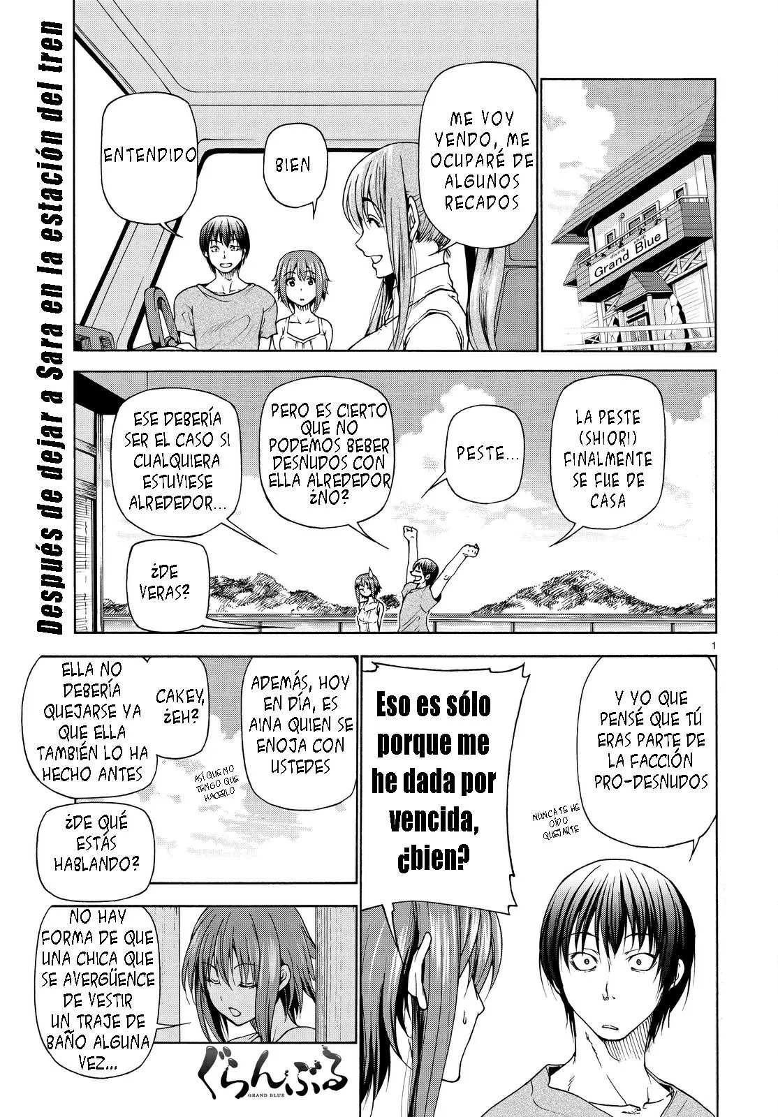 Grand Blue Capítulo 29 en Línea - página 1