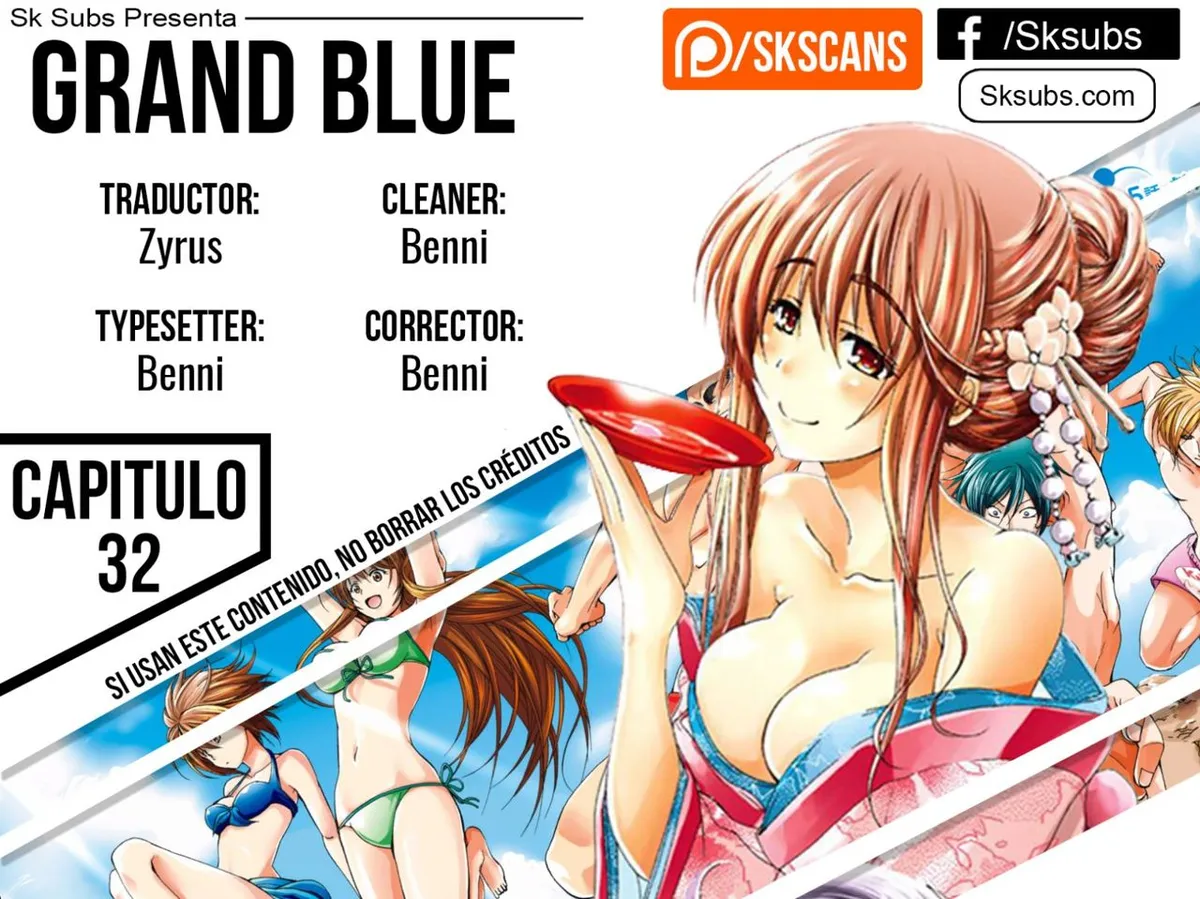 Grand Blue Capítulo 32 en Línea - página 1