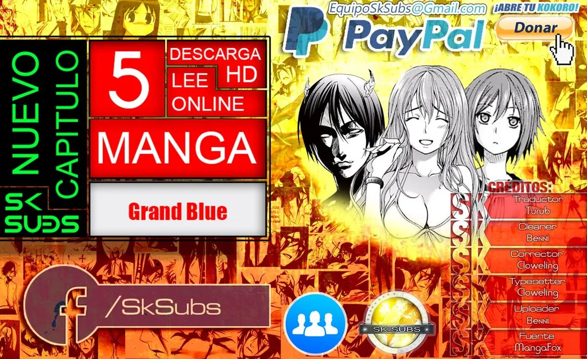 Grand Blue Capítulo 5 en Línea - página 1