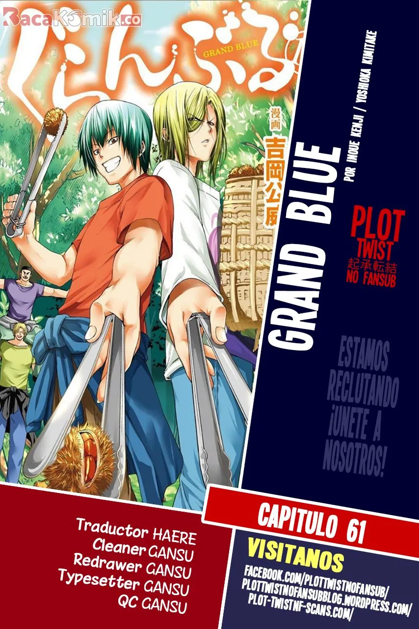 Grand Blue Capítulo 61 en Línea - página 1