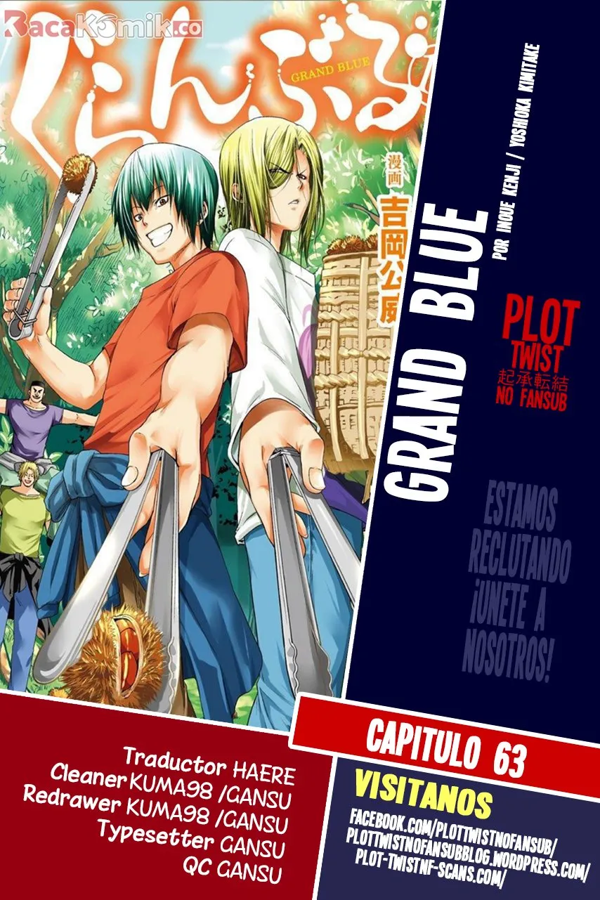 Grand Blue Capítulo 63 en Línea - página 1