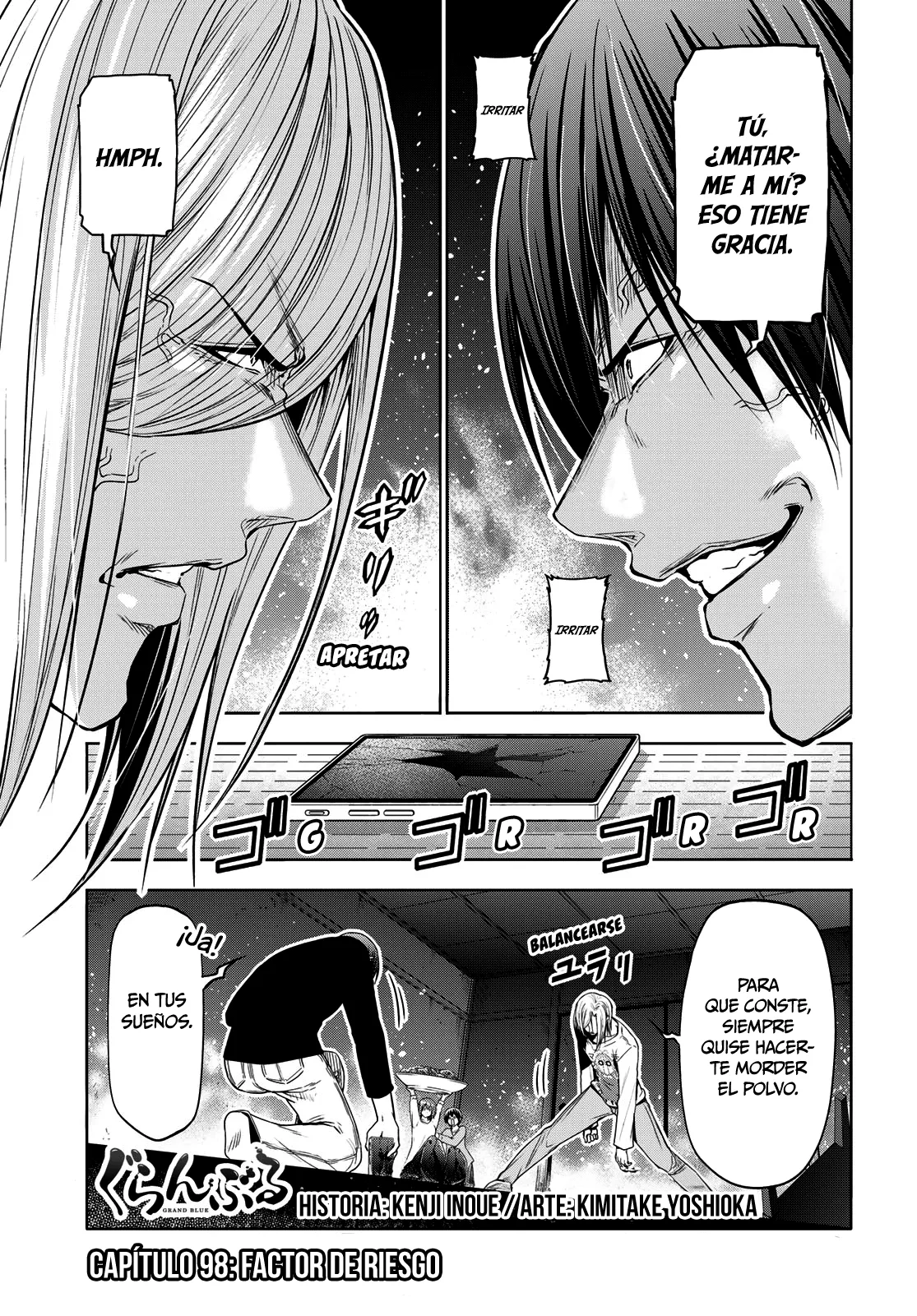 Grand Blue Capítulo 98 en Línea - página 1
