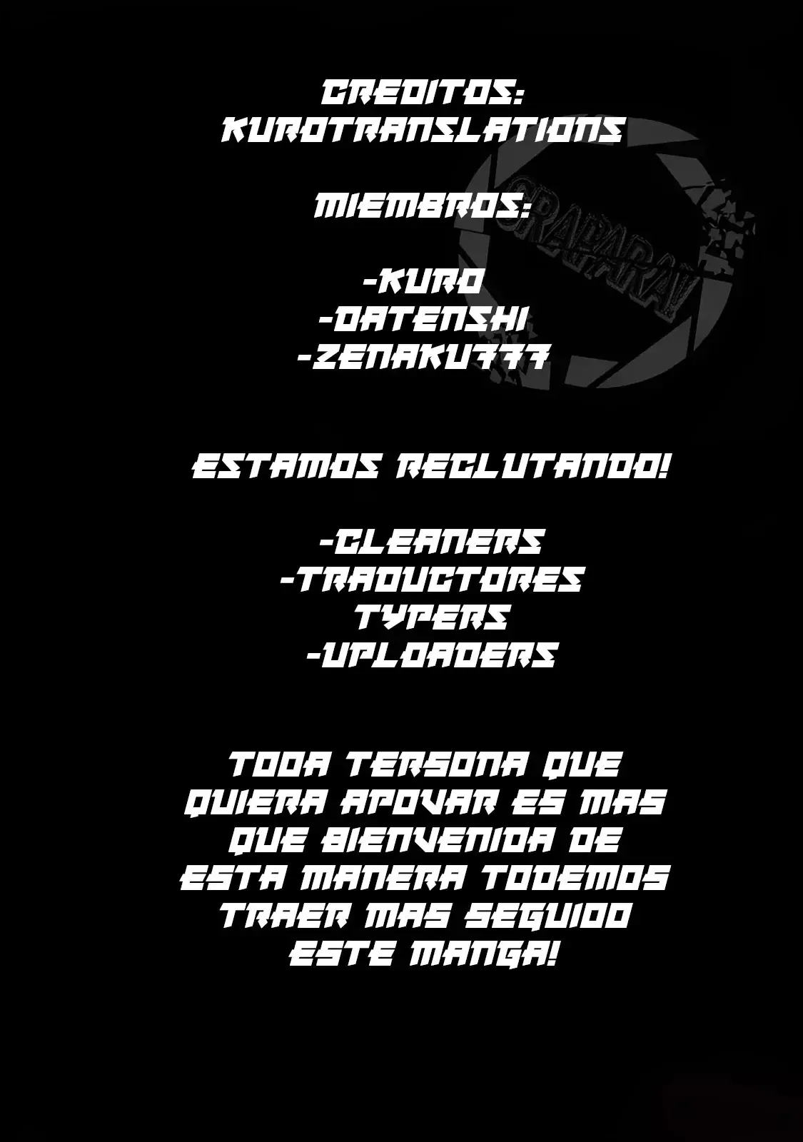 Grapara! Capítulo 6 en Línea - página 1