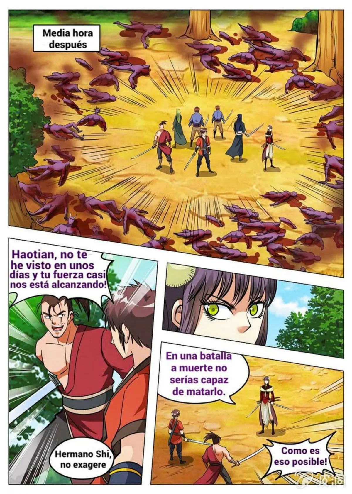 Greatest Sword Immortal Capítulo 144 en Línea - página 8