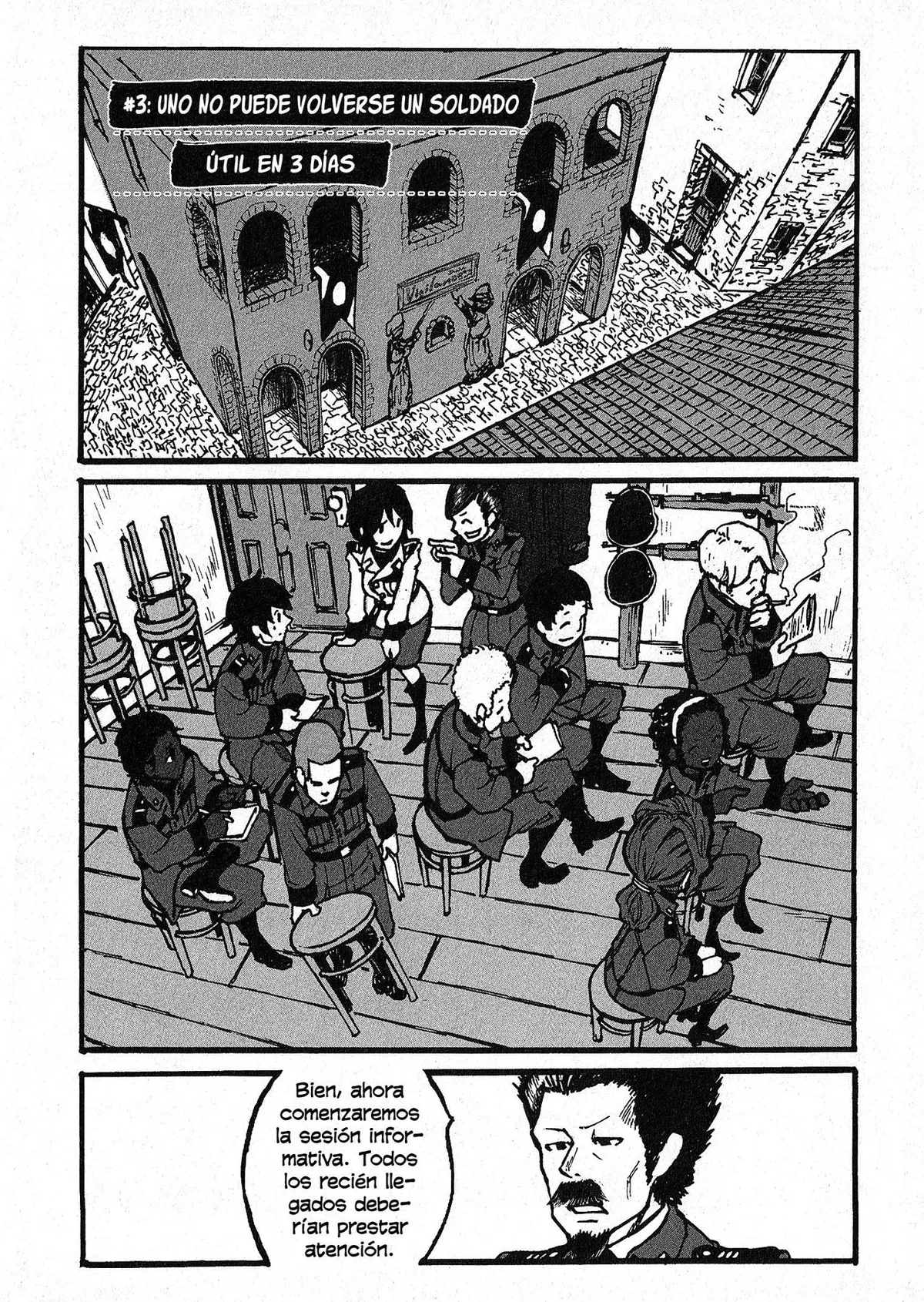 Groundless: Sekigan no Sogekihei Capítulo 3 en Línea - página 1
