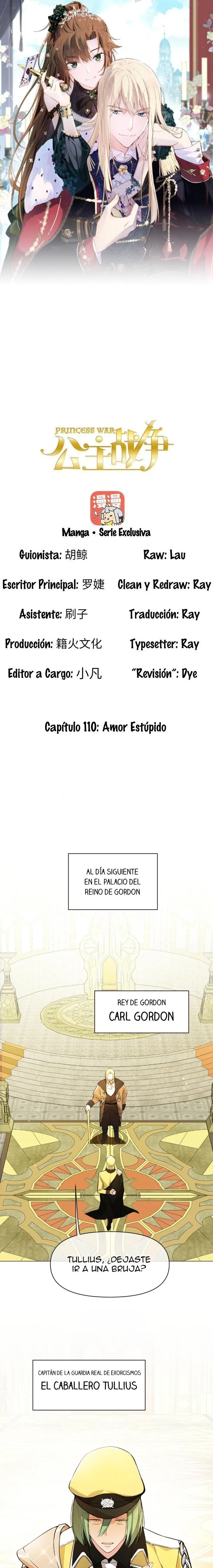 GUERRA DE PRINCESAS Capítulo 110 en Línea - página 1