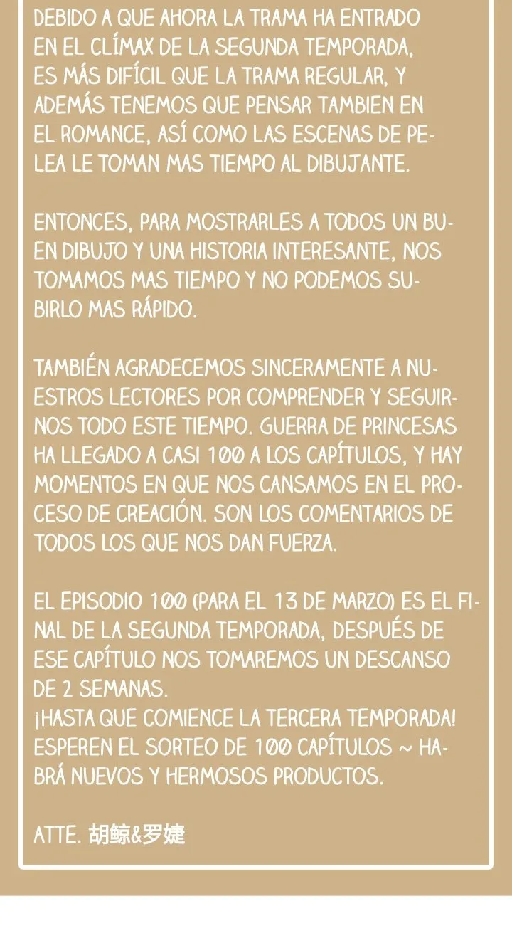 GUERRA DE PRINCESAS Capítulo 98 en Línea - página 57