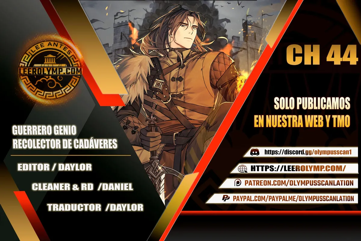 Guerrero genio recolector de cadáveres Capítulo 44 en Línea - página 1