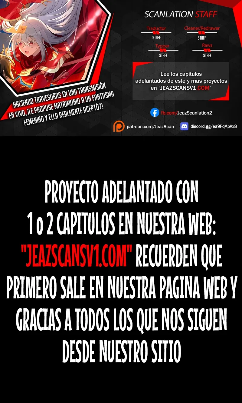 Haciendo travesuras en una transmisión en vivo, ¡le propuse matrimonio a un fantasma femenino y ella realmente aceptó?! Capítulo 57 en Línea - página 1