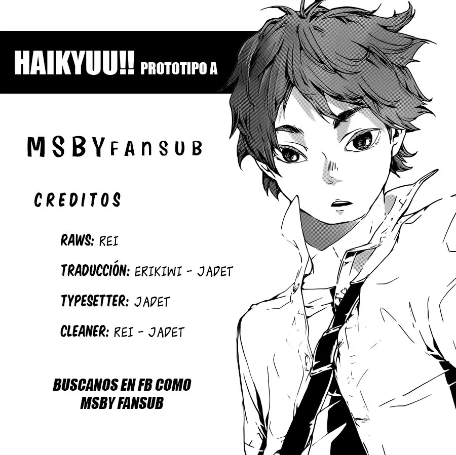 Haikyu!! Capítulo 0.1 en Línea - página 1