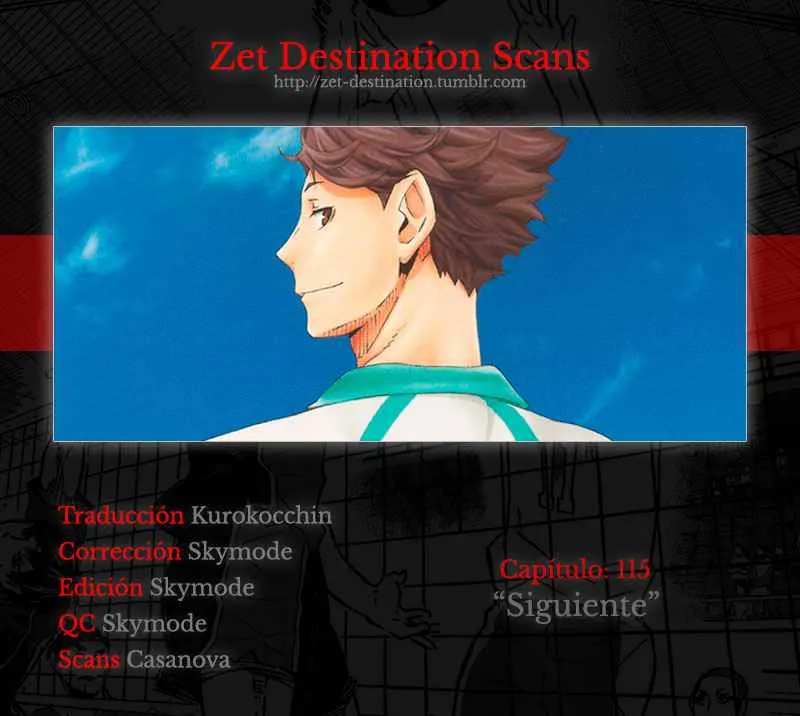 Haikyu!! Capítulo 115 en Línea - página 1