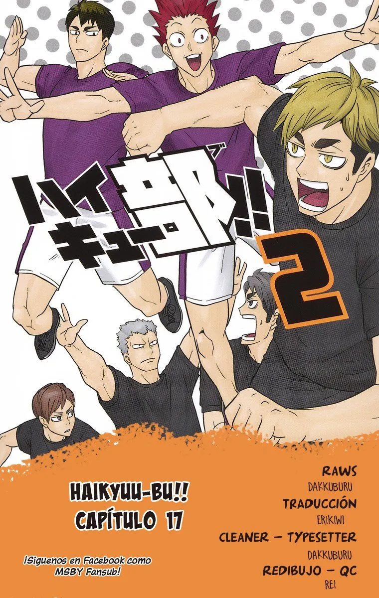 Haikyuu-bu!! Capítulo 17 en Línea - página 1