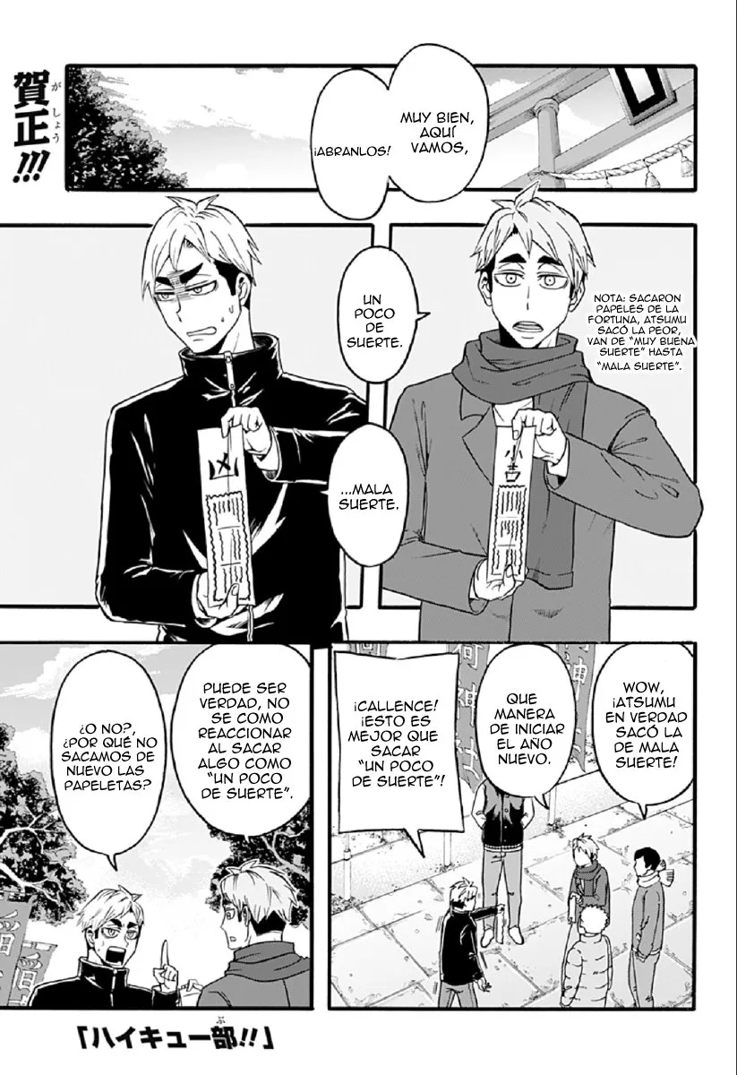 Haikyuu-bu!! Capítulo 32 en Línea - página 1