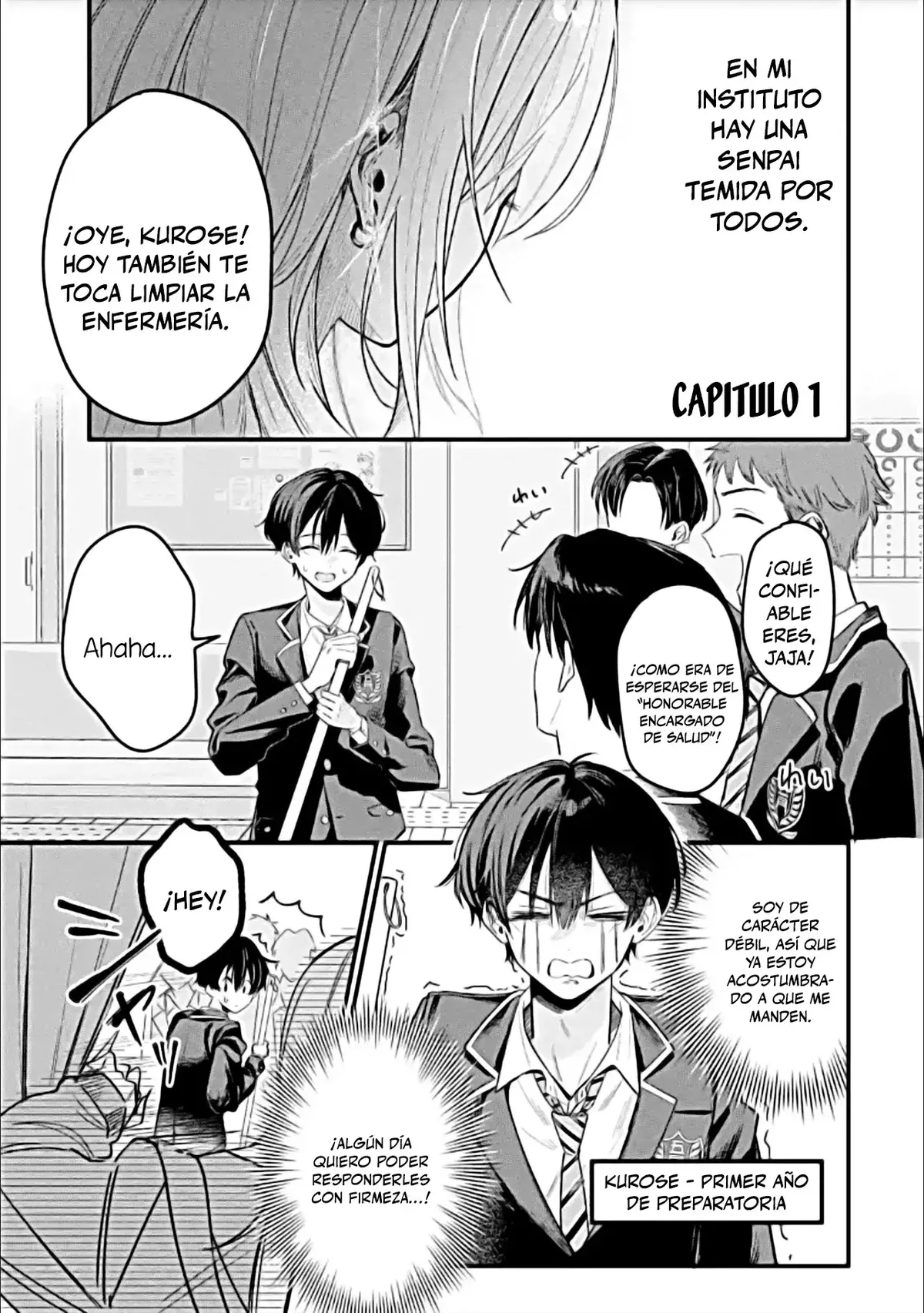 Haimiya Senpai Is Scary and Cute Capítulo 1 en Línea - página 1