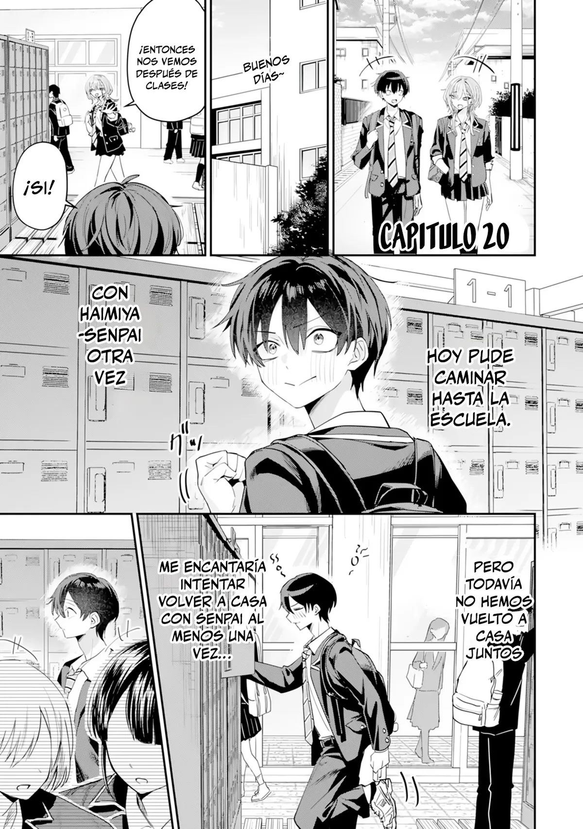 Haimiya Senpai Is Scary and Cute Capítulo 20 en Línea - página 1