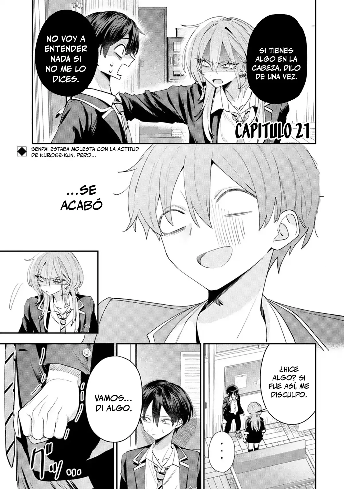 Haimiya Senpai Is Scary and Cute Capítulo 21 en Línea - página 1
