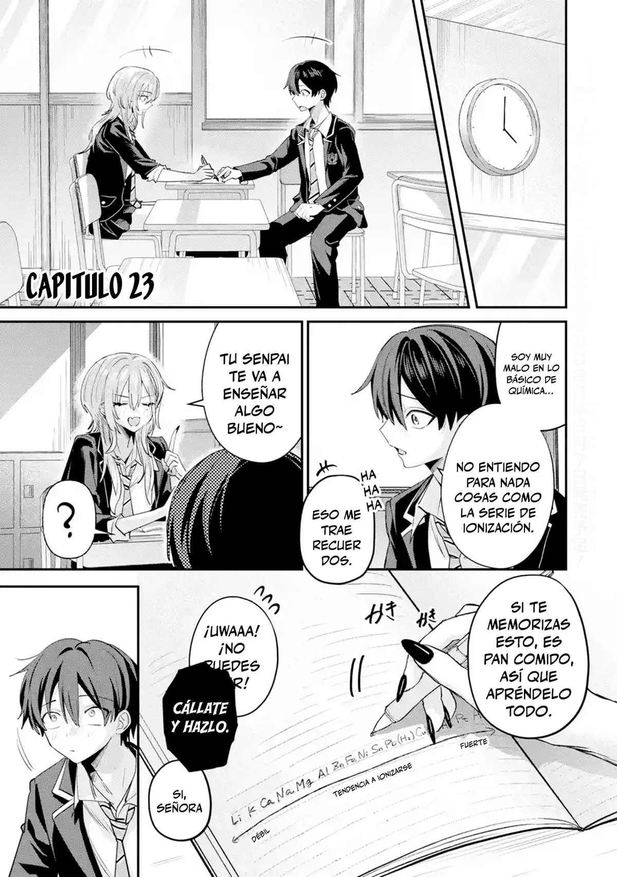 Haimiya Senpai Is Scary and Cute Capítulo 23 en Línea - página 1