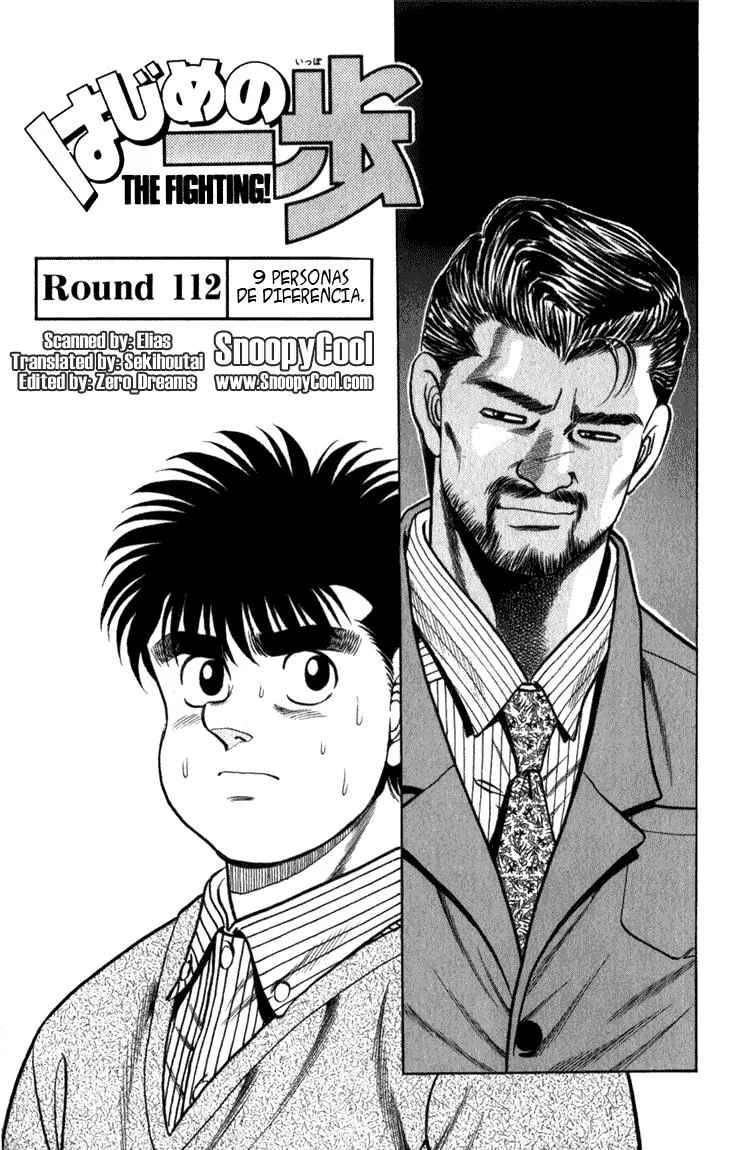 Hajime no Ippo Capítulo 112 en Línea - página 1