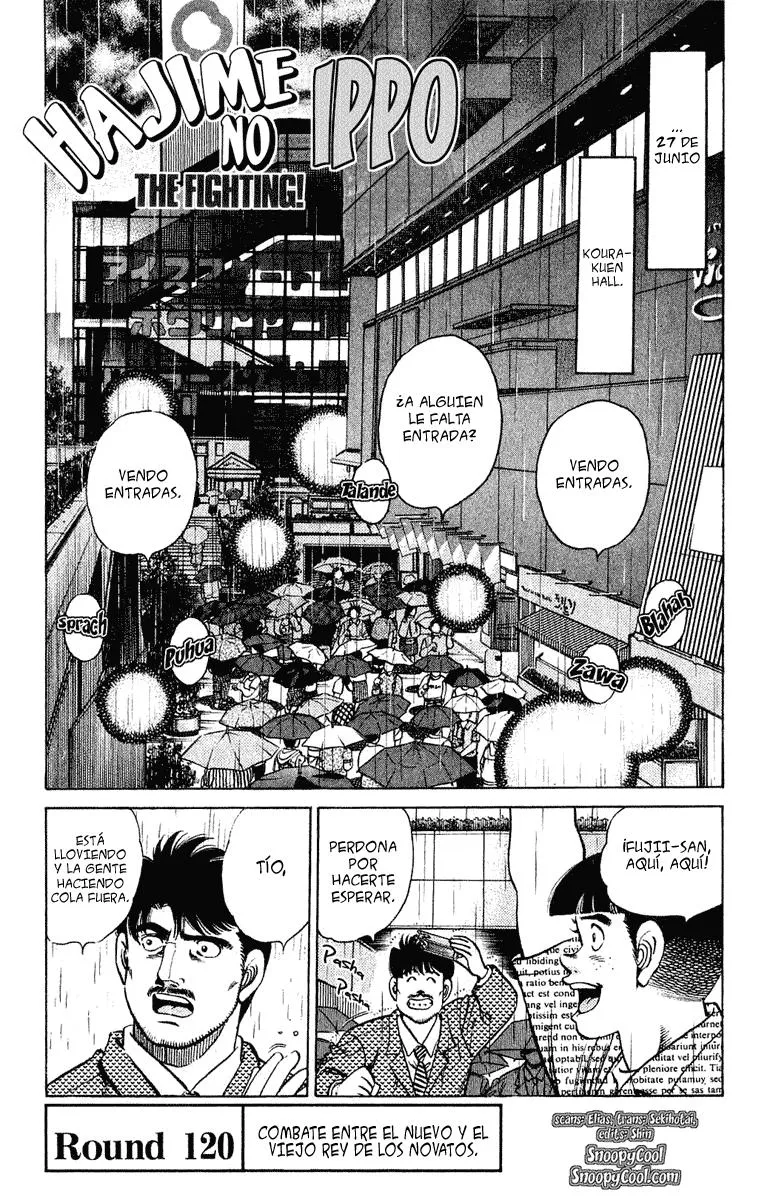 Hajime no Ippo Capítulo 120 en Línea - página 1