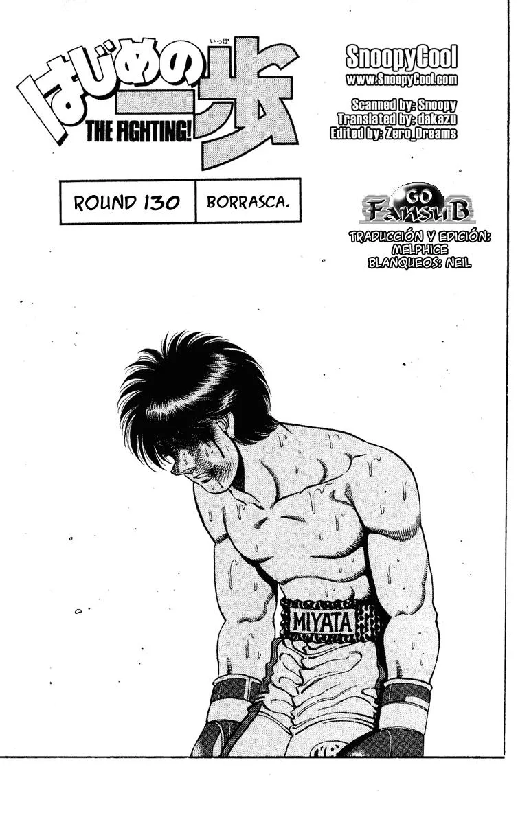 Hajime no Ippo Capítulo 130 en Línea - página 1