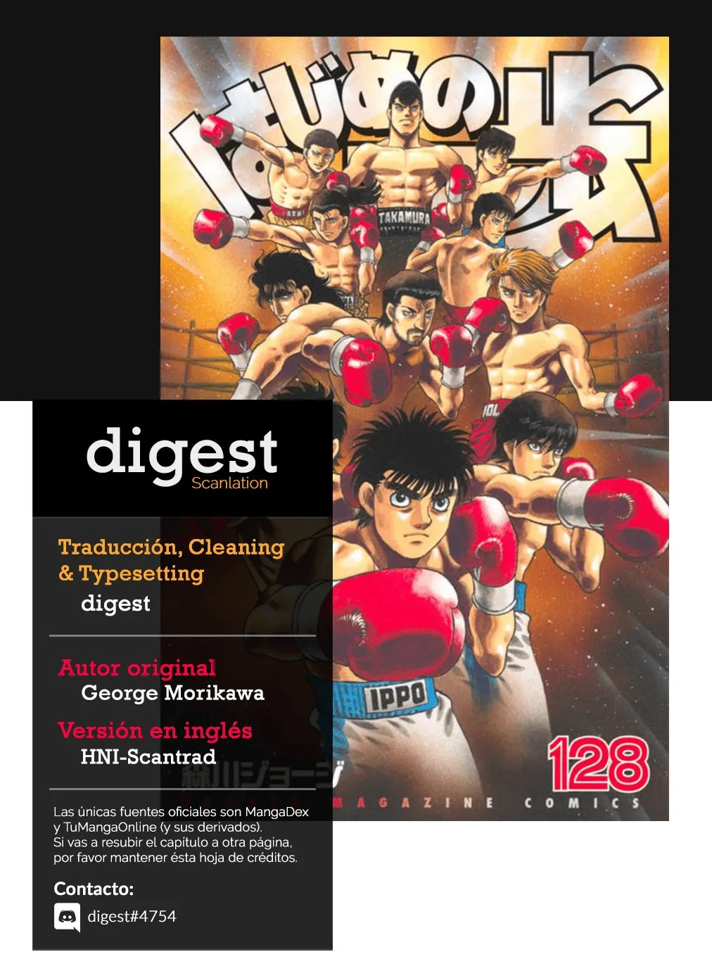 Hajime no Ippo Capítulo 1319 en Línea - página 1