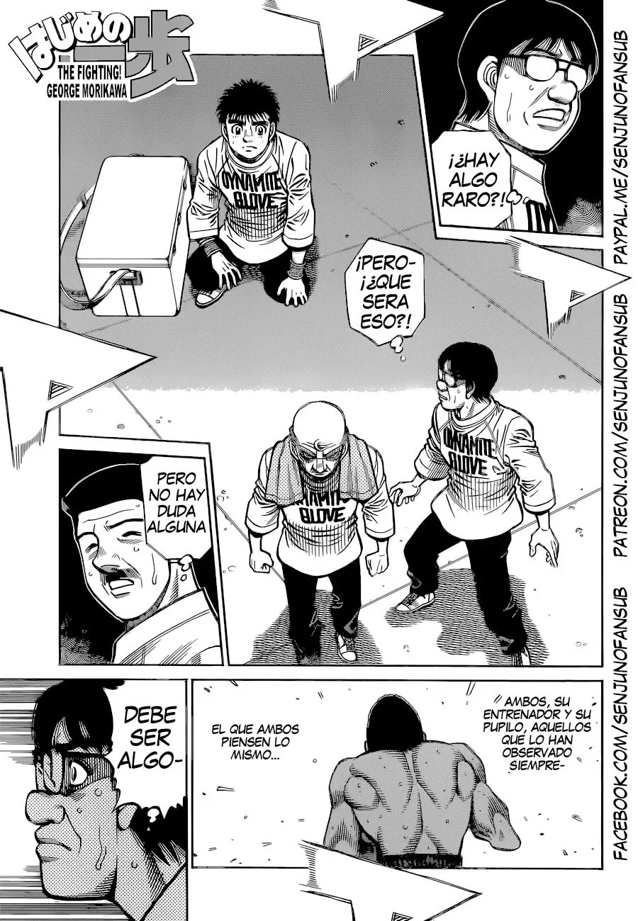 Hajime no Ippo Capítulo 1338 en Línea - página 1