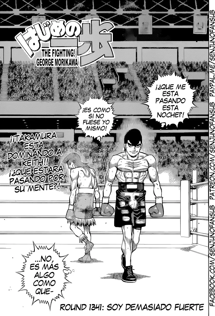 Hajime no Ippo Capítulo 1341 en Línea - página 1