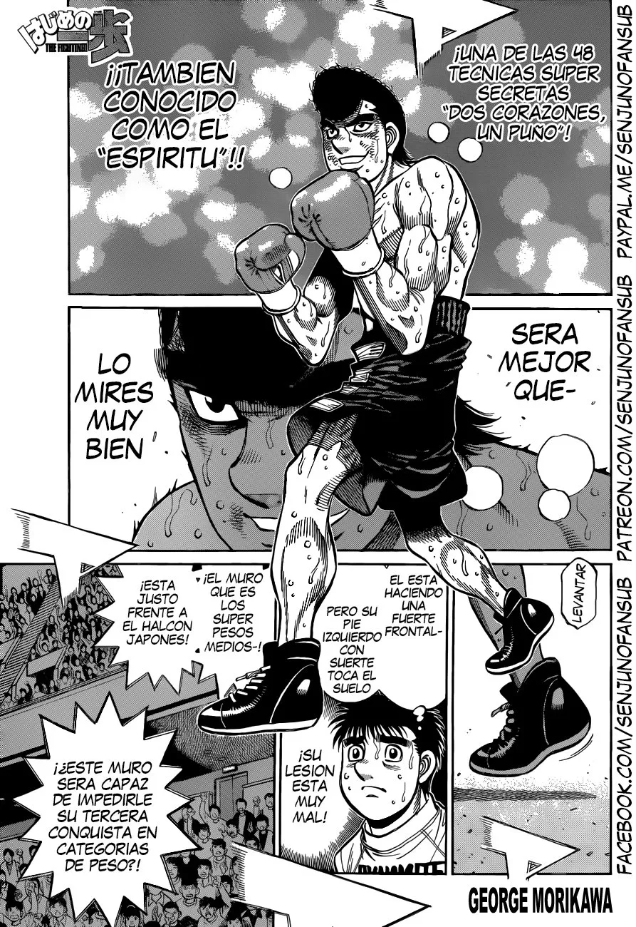 Hajime no Ippo Capítulo 1345 en Línea - página 1