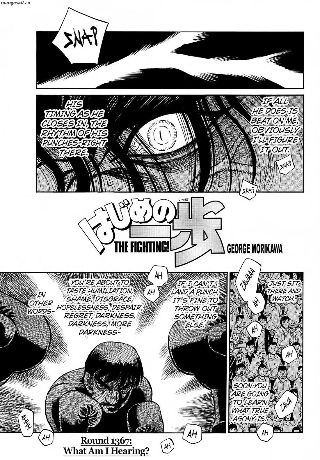 Hajime no Ippo Capítulo 1367 en Línea - página 1