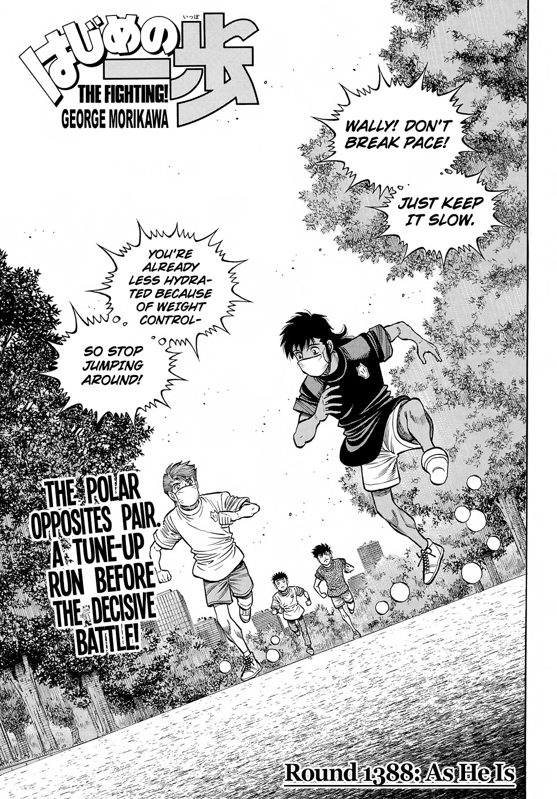 Hajime no Ippo Capítulo 1388 en Línea - página 1