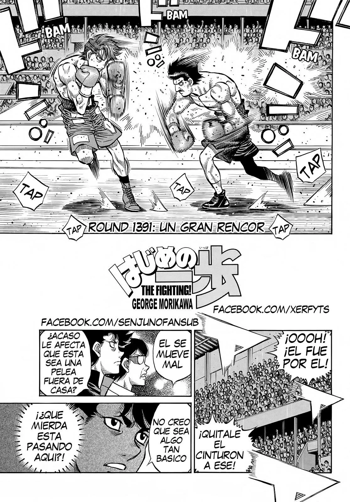 Hajime no Ippo Capítulo 1391 en Línea - página 1