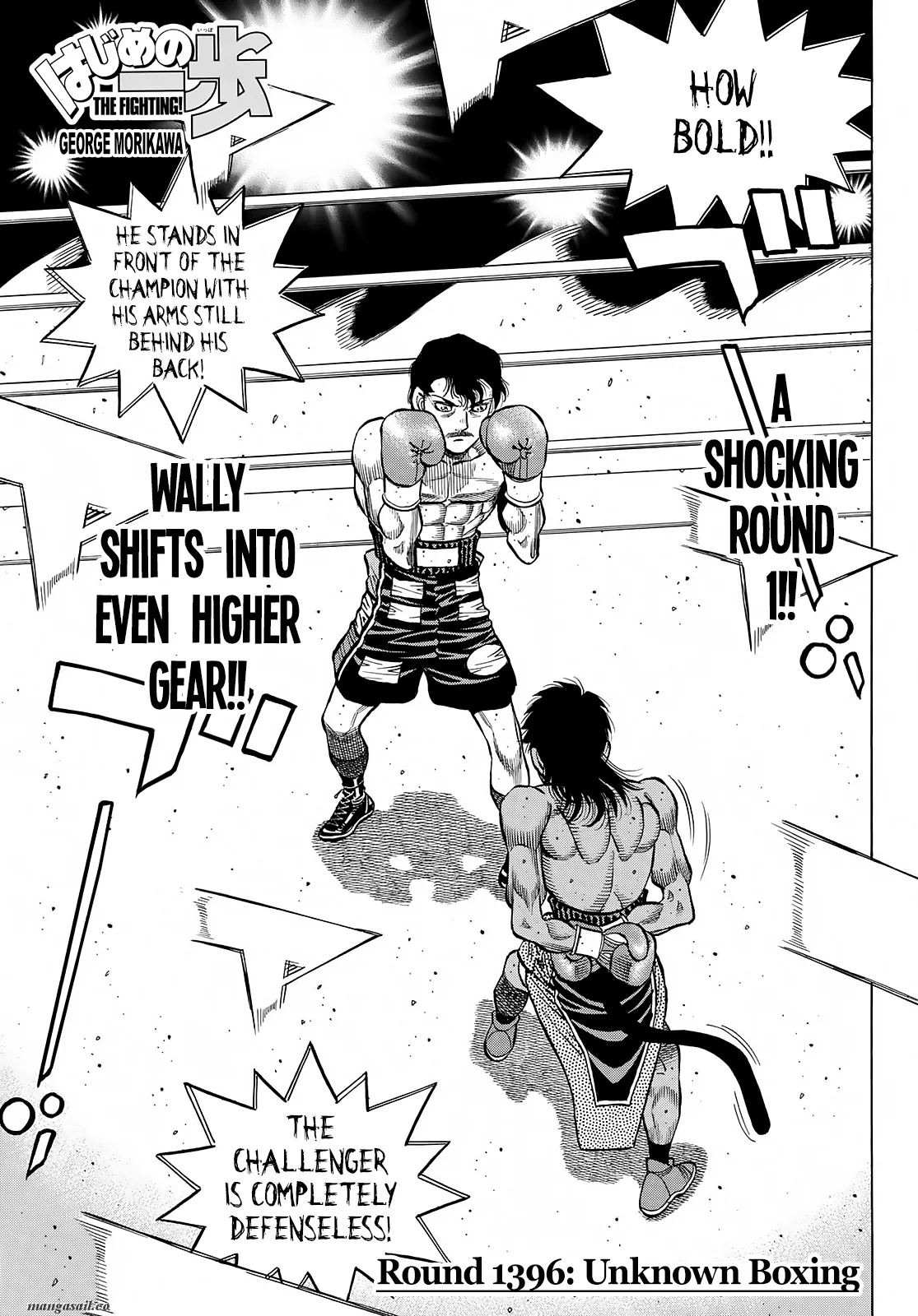 Hajime no Ippo Capítulo 1396 en Línea - página 1