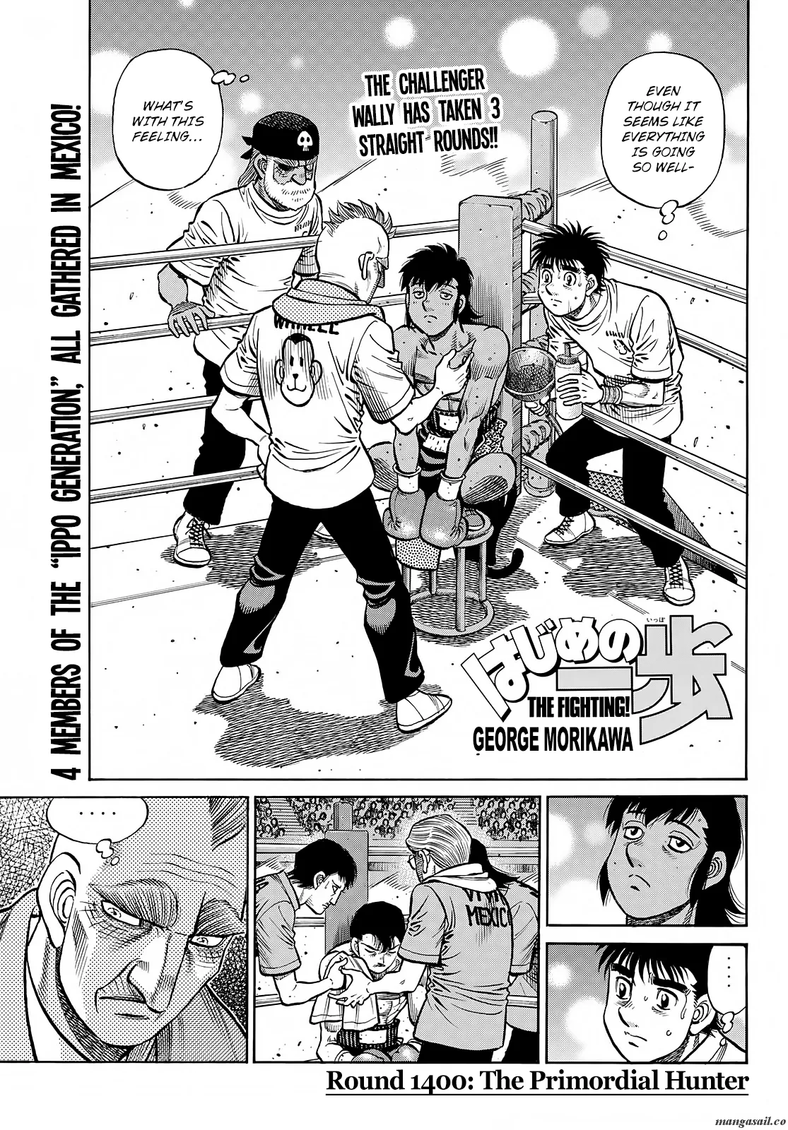 Hajime no Ippo Capítulo 1400 en Línea - página 1