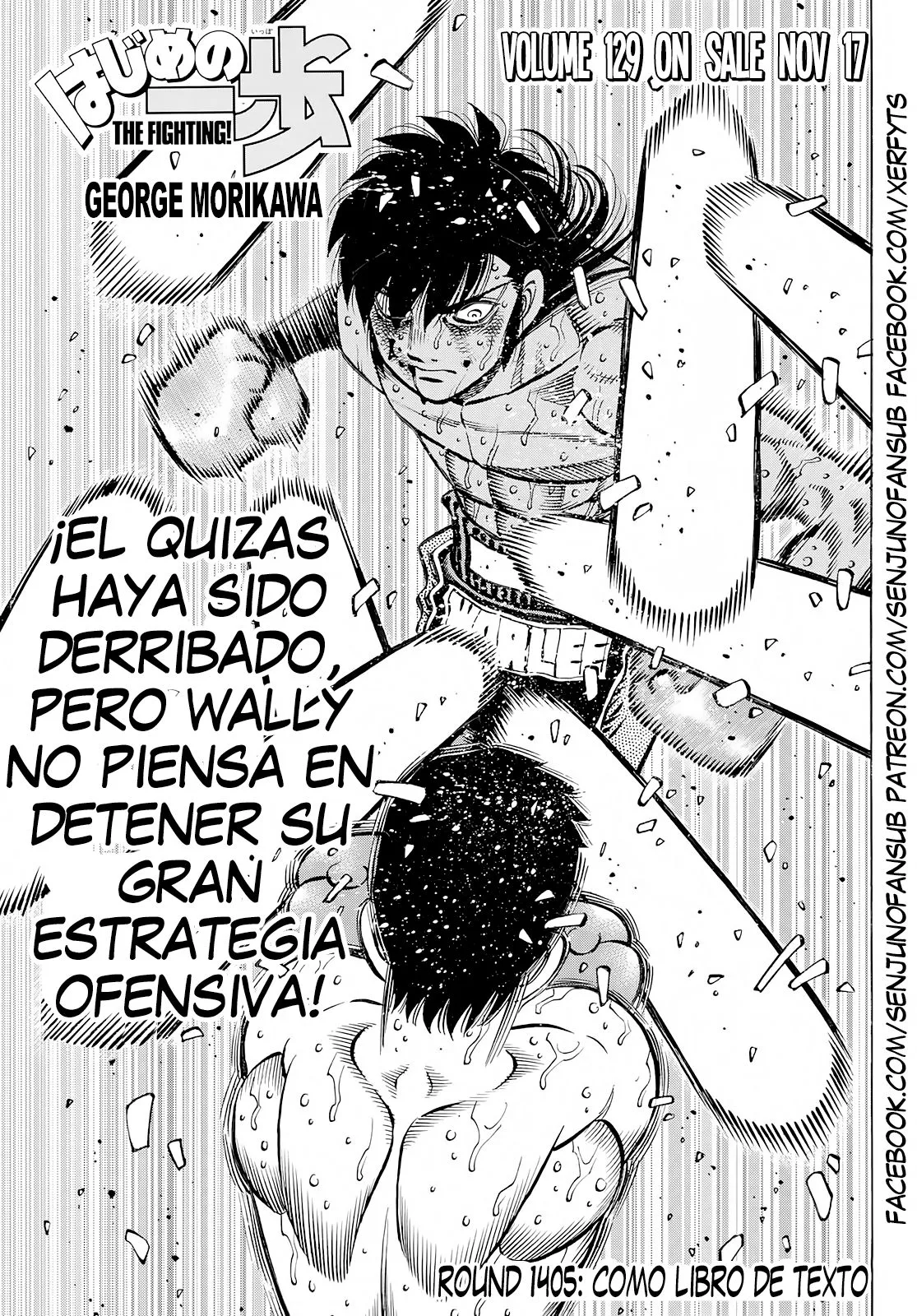 Hajime no Ippo Capítulo 1405 en Línea - página 1