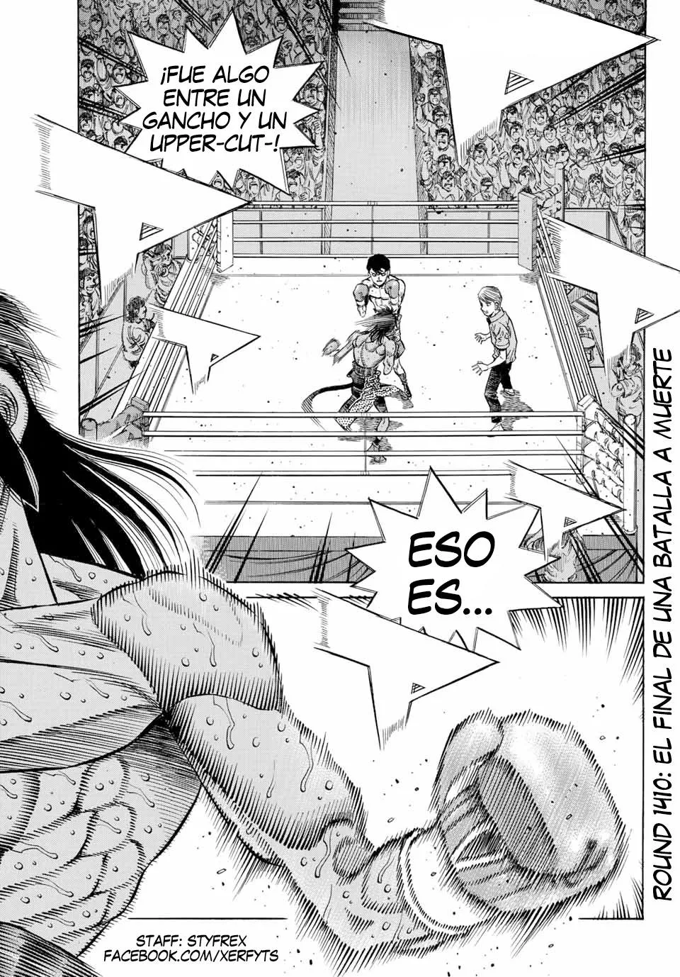 Hajime no Ippo Capítulo 1410 en Línea - página 1