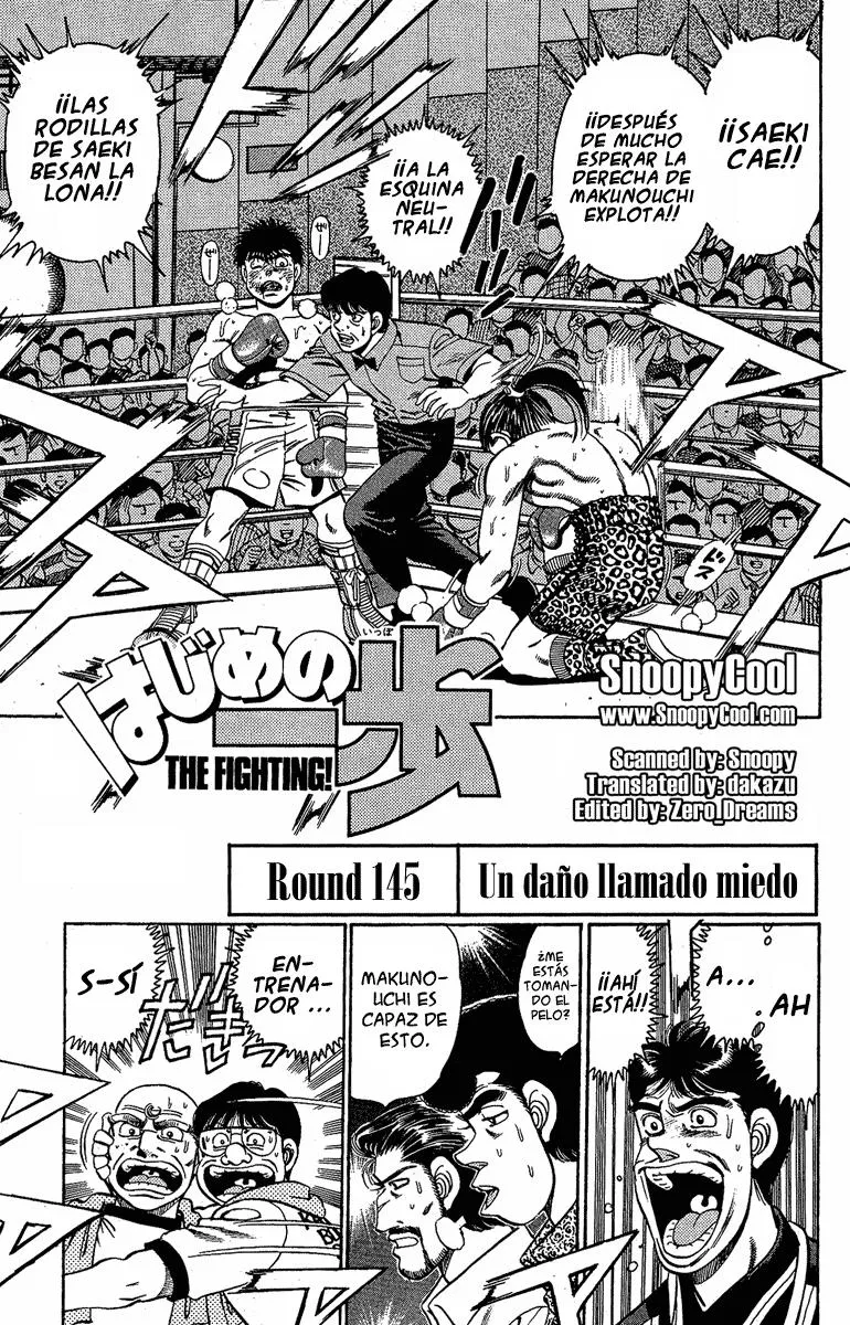 Hajime no Ippo Capítulo 145 en Línea - página 1