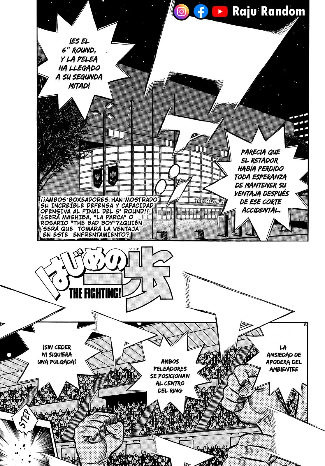 Hajime no Ippo Capítulo 1470 en Línea - página 1