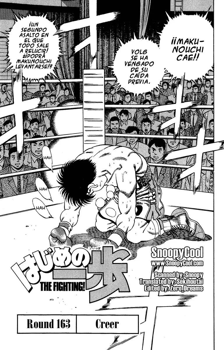 Hajime no Ippo Capítulo 163 en Línea - página 1