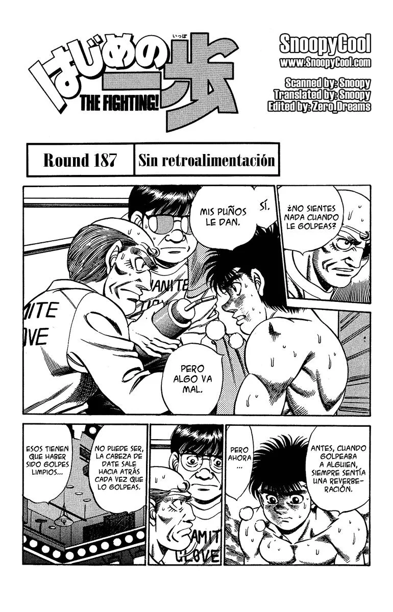 Hajime no Ippo Capítulo 187 en Línea - página 1