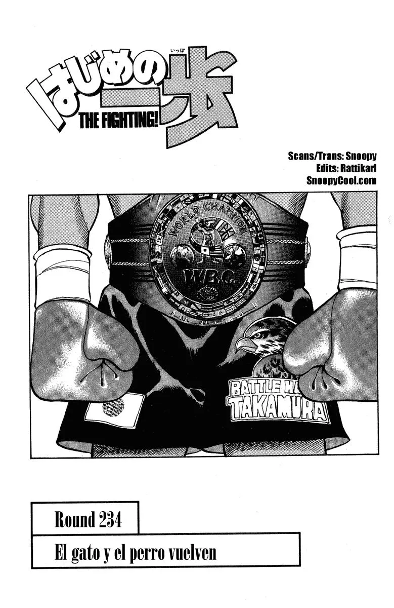 Hajime no Ippo Capítulo 234 en Línea - página 1
