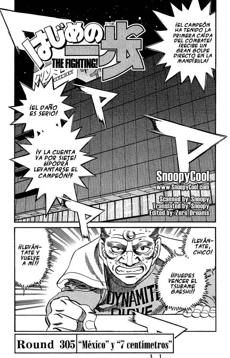 Hajime no Ippo Capítulo 305 en Línea - página 1