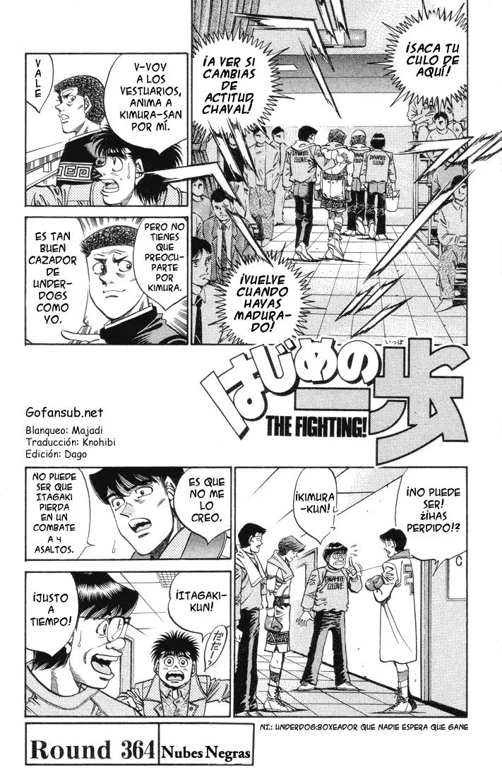 Hajime no Ippo Capítulo 364 en Línea - página 1