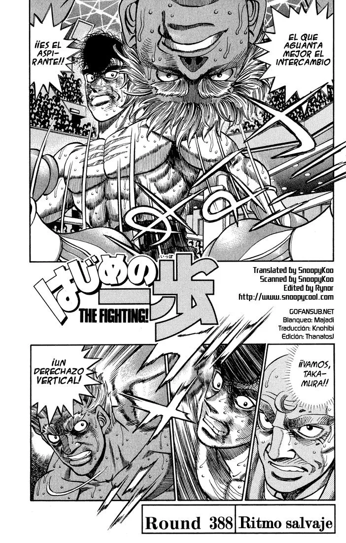 Hajime no Ippo Capítulo 388 en Línea - página 1