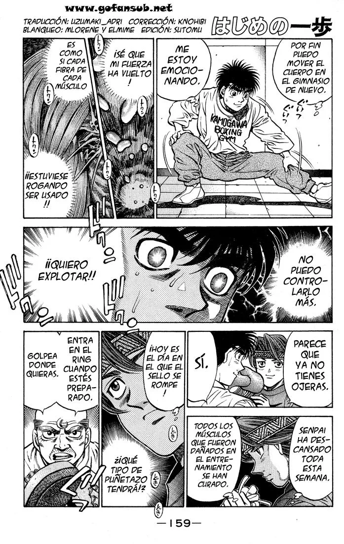 Hajime no Ippo Capítulo 424 en Línea - página 1