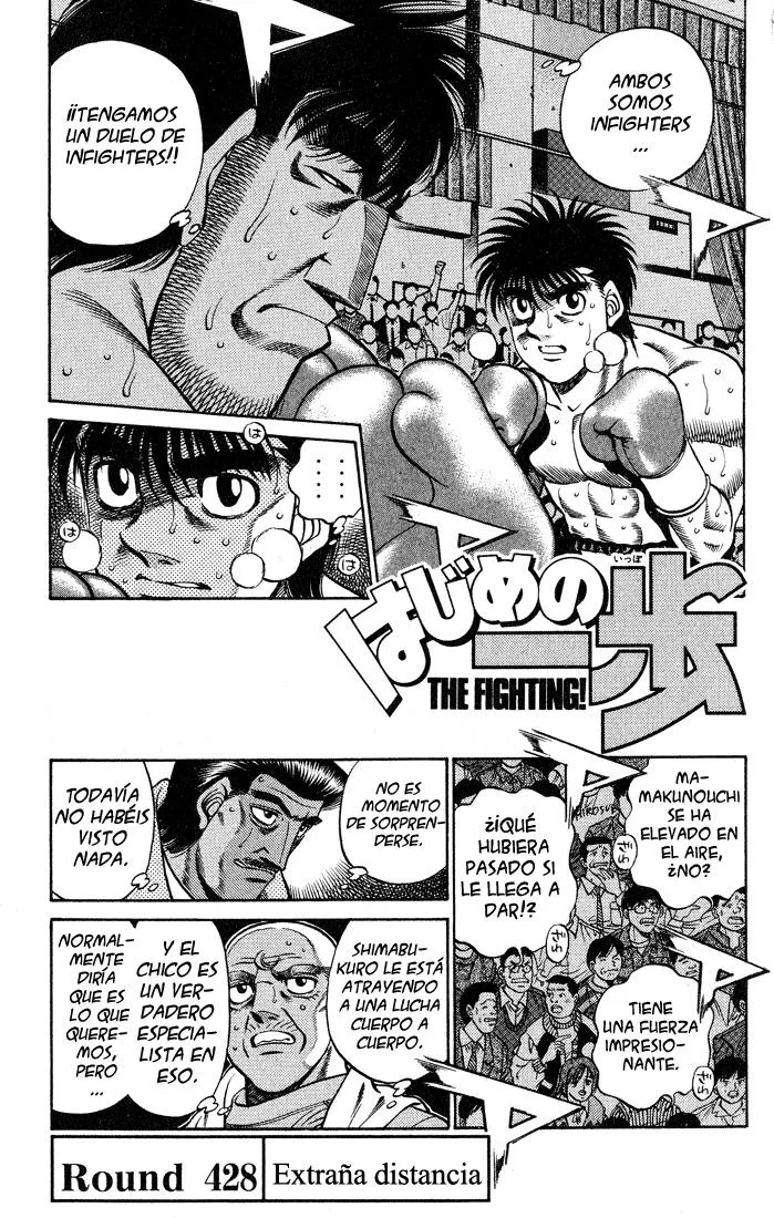 Hajime no Ippo Capítulo 428 en Línea - página 1